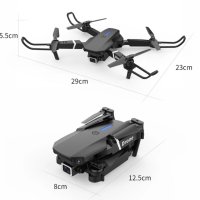 Дрон E88, снимка 2 - Дронове и аксесоари - 43952606