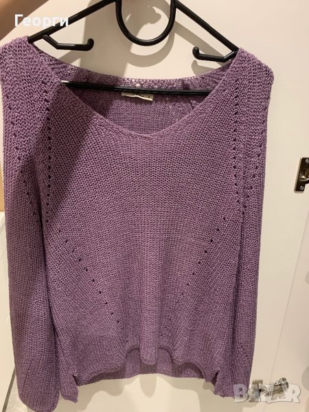 Лилав пуловер, снимка 1