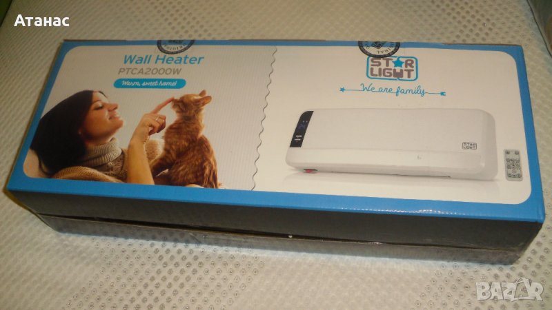 Печка конвекторна Star-Light PTCA - дистанционно, снимка 1