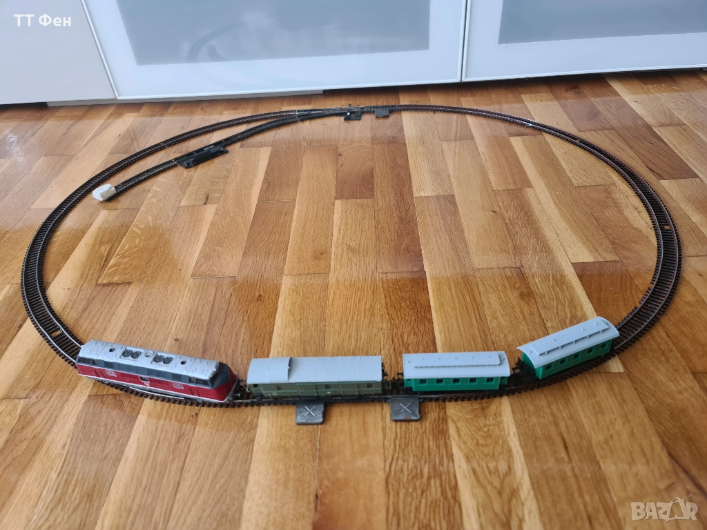 Електрическо Влакче с локомотив и вагони Пико ТТ / Влакчета Piko TT, снимка 1