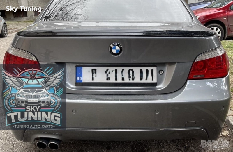 Бмв е60 Лип спойлер за багажник / BMW E60 Spoiler М5 M Performance, снимка 1