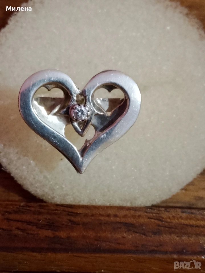 Сребърен пръстен , снимка 1