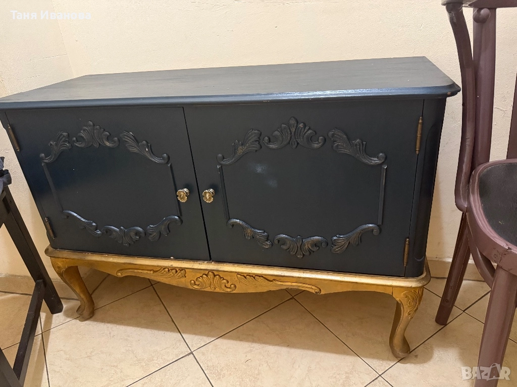 Шкаф ретро от масив, снимка 1