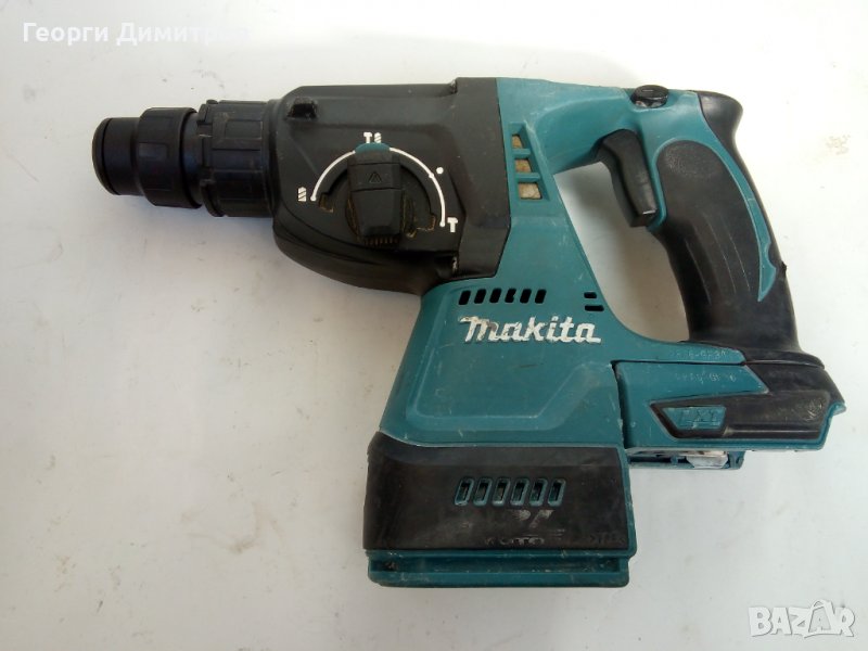 акумулаторен безчетков перфоратор три функции Makita DHR242, 18V, 2.0 J, снимка 1
