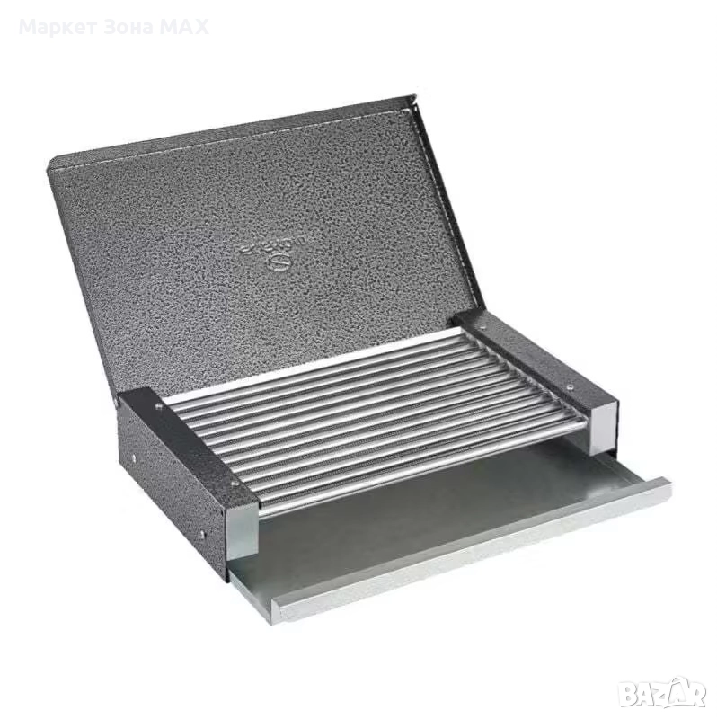 Перфектният вкус на скара директно в кухнята. Неръждаема стомана, незалепващо покритие, снимка 1