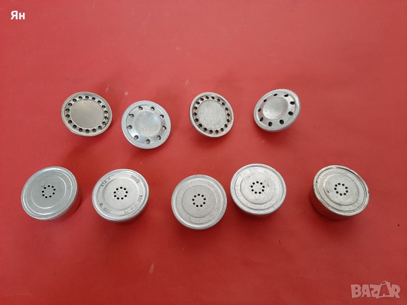 Стари Микрофони и Слушалки от Стационарни Телефони-9бр , снимка 1