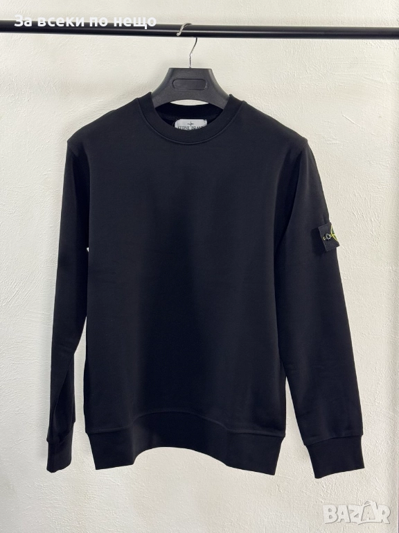 Stone Island Мъжка Черна Блуза С Дълъг Ръкав Код V.B.61, снимка 1