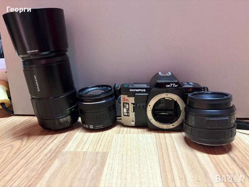 Обективи и фотоапарат Olympus, снимка 1