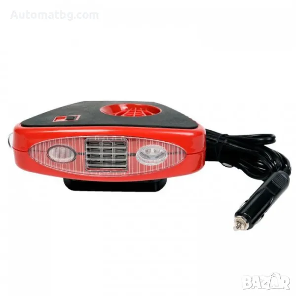 Печка за кола Automat, Печка с фенер, 150W, Черен, снимка 1