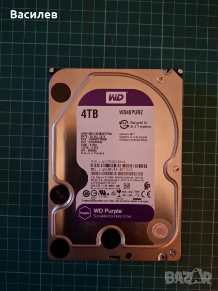 Продавам хард диск HARD DISK HDD 4 TB, снимка 1