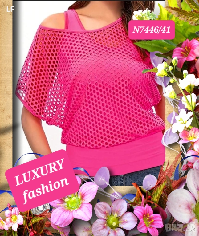 Дамски блузи с къс ръкав, снимка 1