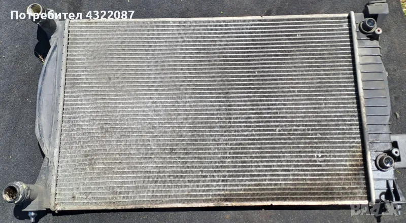 Воден радиатор за Audi A4 B7/ Ауди А4 Б7 2.0TDI 140к.с BLB /АВТОМАТ/ , снимка 1