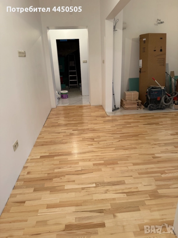 Продавам масивен ясен рустик 50 см / 7 см /2,1 см , снимка 1