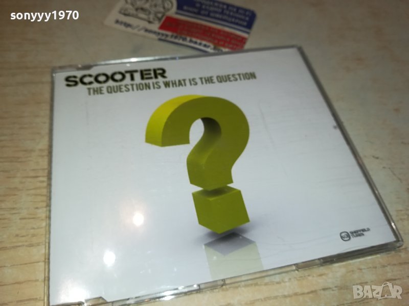 SCOOTER CD-ВНОС GERMANY 2211231741, снимка 1