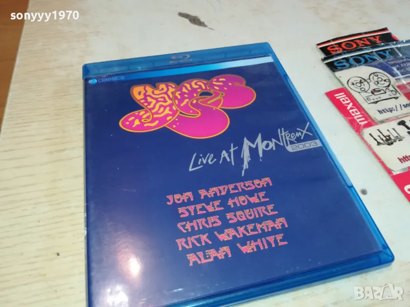 YES LIVE AT MONTREUX 2003 BLU-RAY DISC 0703251147, снимка 1
