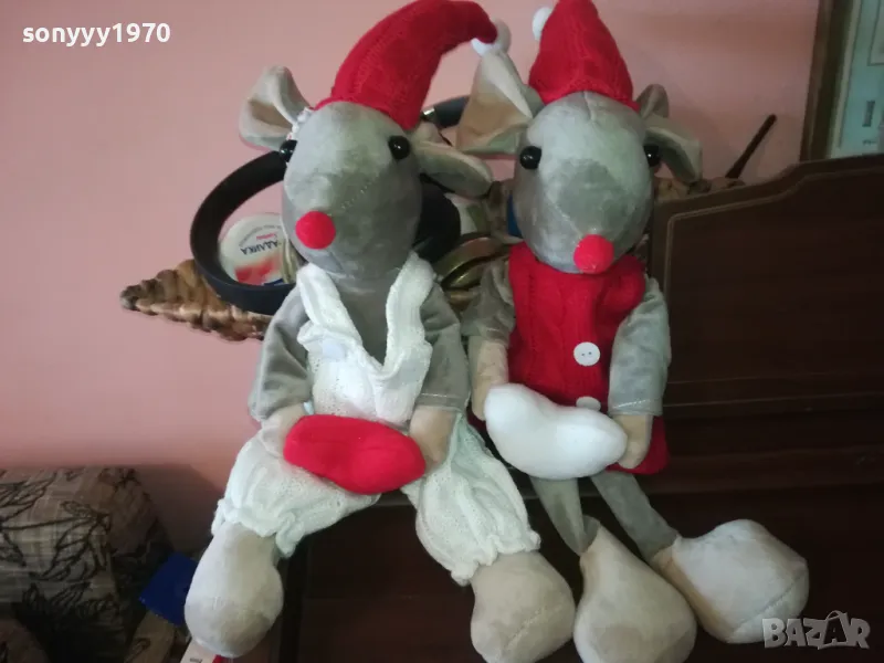 ДВЕ КРАСИВИ ЖИВОТИНКИ 40СМ 3112241204, снимка 1