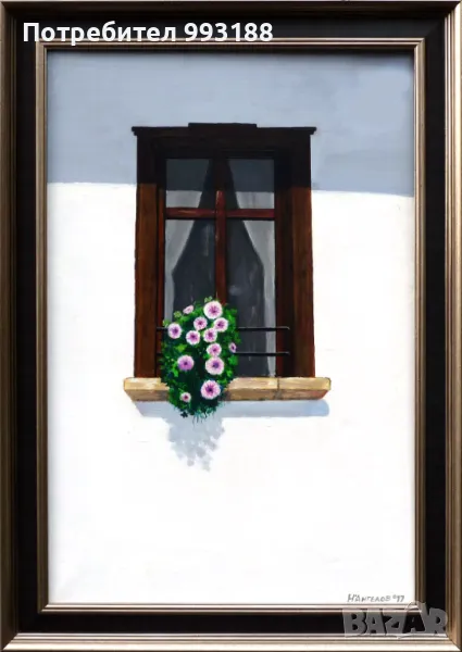 картина масло платно, снимка 1