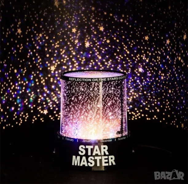 Нощна лампа планетариум звездно небе Star Master, снимка 1
