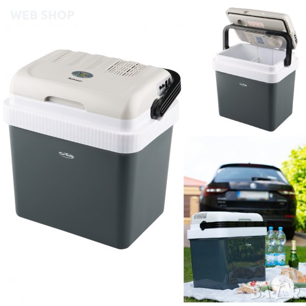 ХЛАДИЛНА ЧАНТА С ГОЛЯМ ОБЕМ 24 ЛИТРА 2В1 ЗА ОХЛАЖДАНЕ И ЗАТОПЛЯНЕ, снимка 1