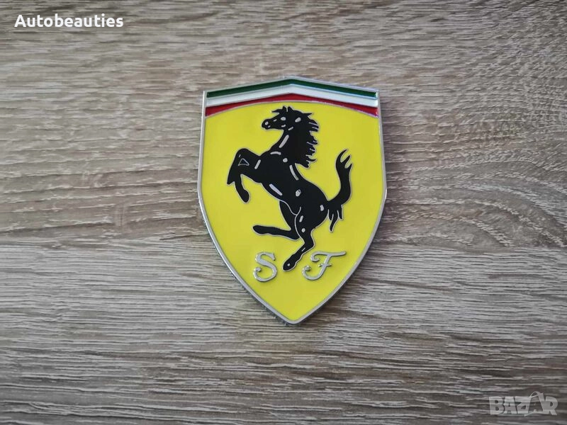 Scuderia Ferrari жълта емблема , снимка 1