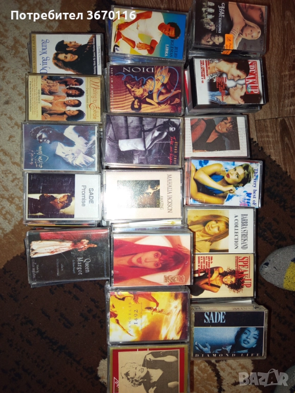 Продавам оригинални аудио касети 120бр , снимка 1
