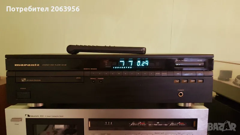 Marantz CD 62. CD player. , снимка 1