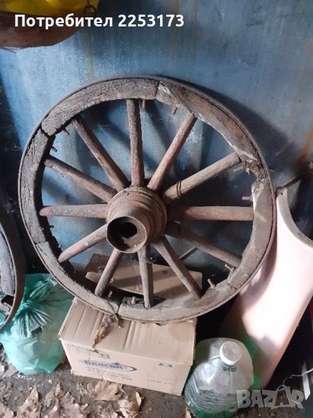 Колело от каруца в Декорация за дома в гр. Пловдив - ID43450011 — Bazar.bg