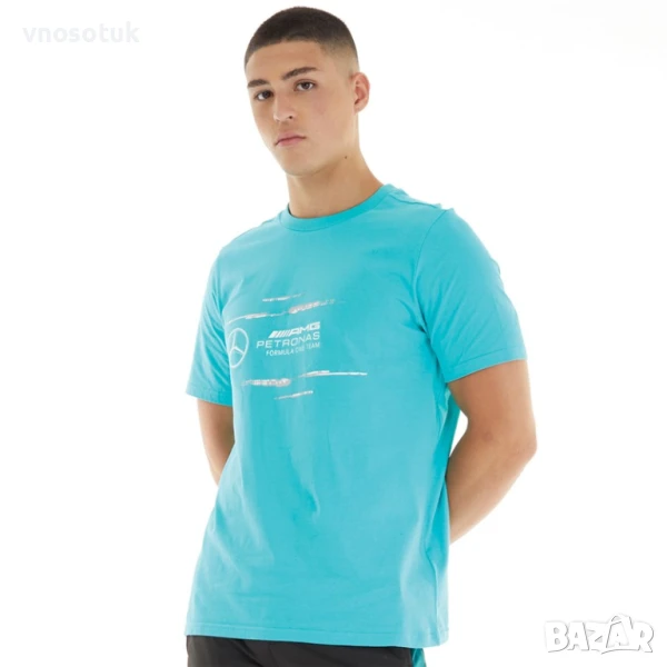 Мъжка тениска  Puma MAPF1 Mercedes AMG Petronas  -размер S, снимка 1