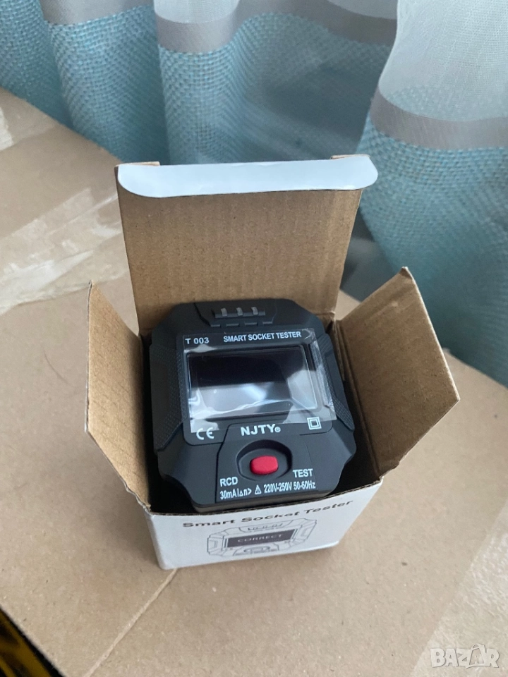 Тестер за контакт на ел инсталация, снимка 1