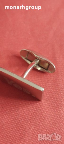 Сребърни ръкавели 2 бр, снимка 1