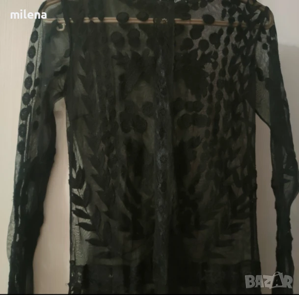 Официална дълга дантелена рокля, снимка 1