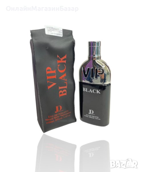 Парфюмна вода за мъже VIP BLACK JD, 100ML EAU DE TOILETTE, снимка 1