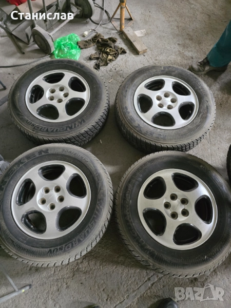 Оригинални джанти с гуми за Субару 205/70 R15, снимка 1