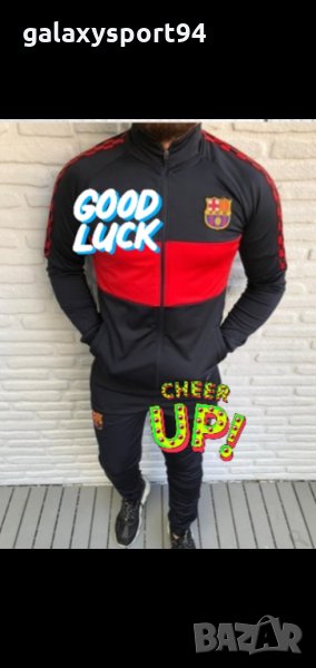 LM10 Leo Messi New 19/20 season Комплект долнище Черно + Червен, снимка 1