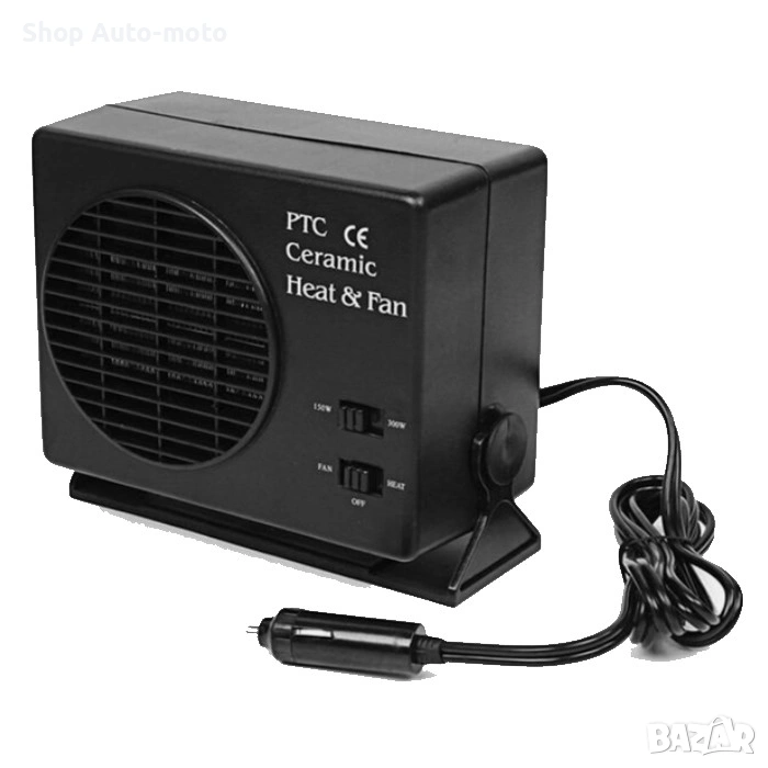 Печка за автомобил Automat-Вентилатор, DC 12V, 150/300W, снимка 1