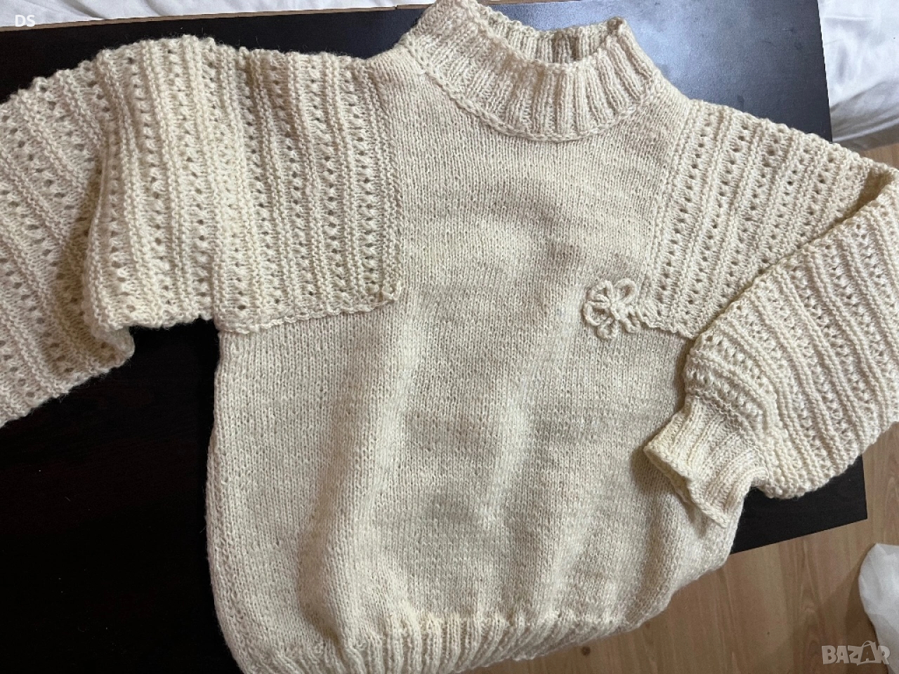 Дамски плетен пуловер, снимка 1