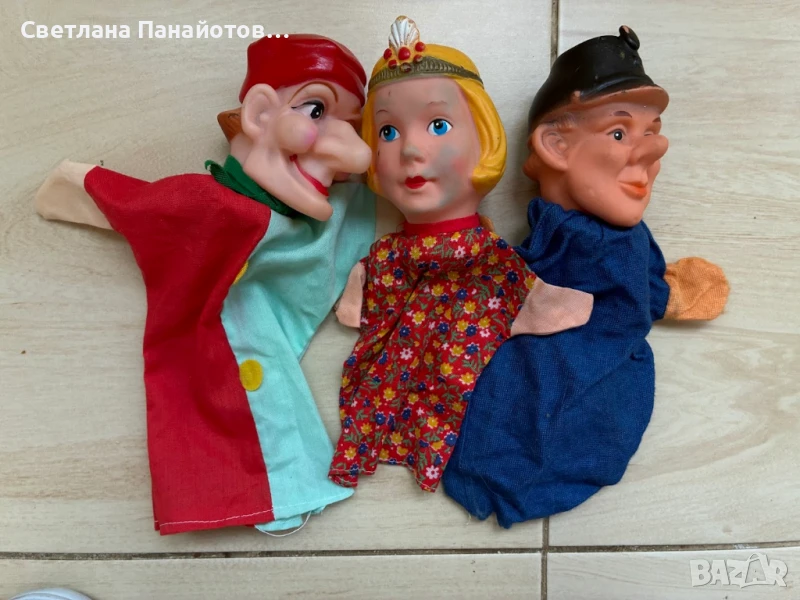 3 броя кукли за куклен театър, снимка 1