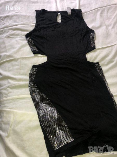 Дамска черна рокля, снимка 1