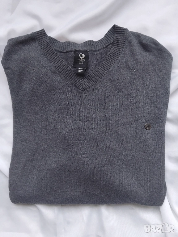 Adidas - 100% оригинален мъжки пуловер, голям размер XXL, снимка 1