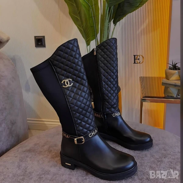 дамски ботуши chanel burberry christian dior , снимка 1