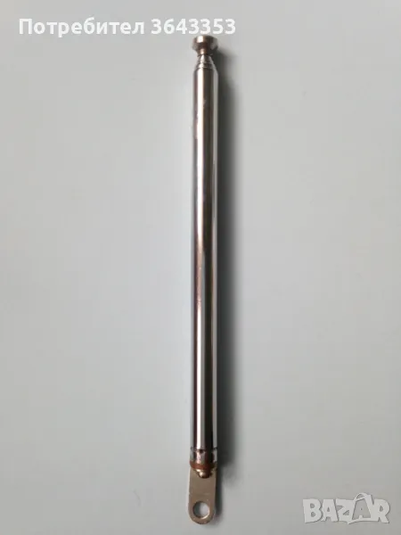 Стара телескопична антена за радио, снимка 1