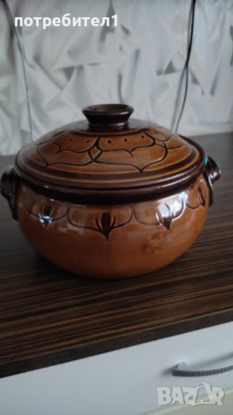 Калена тенджера 3 литра, снимка 1