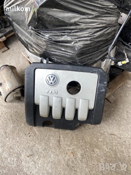 Капак двигател декоративен капак мотор VW TDI AUDI SEAT SKODA TOUARAN SUPERB , снимка 1