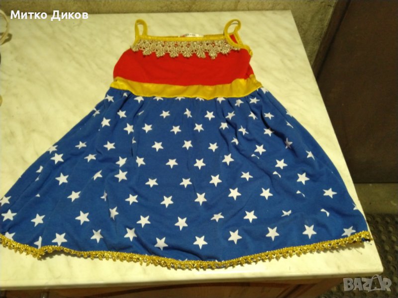 Детска рокля принцеса карнавална Вог фейшън 110см нова, снимка 1