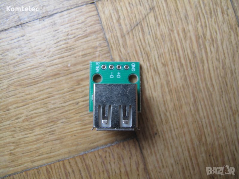 Платка USB конектор - женски, снимка 1