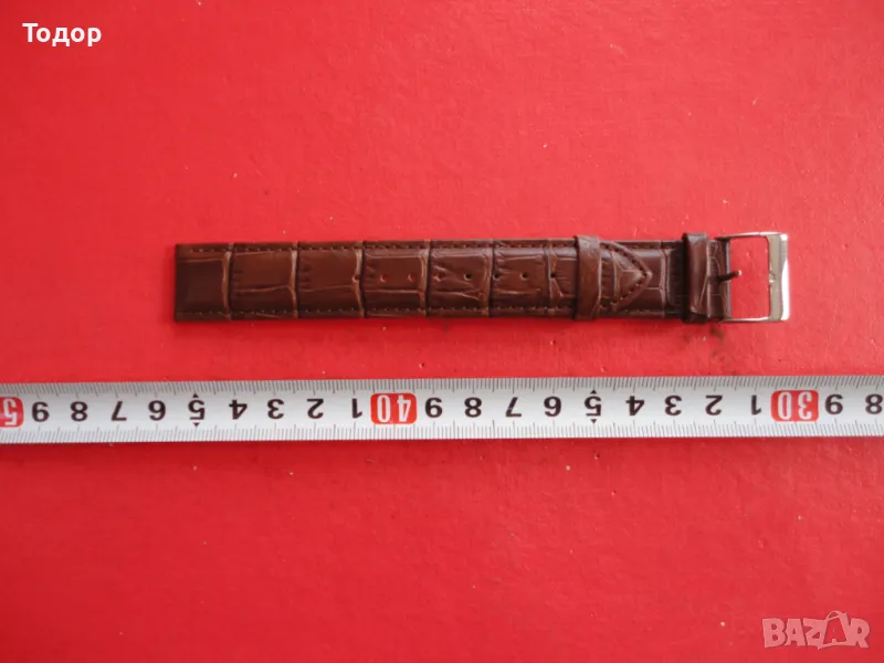 Страхотна кожена каишка за часовник 24, снимка 1