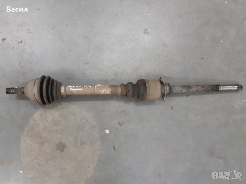 Дясна полуоска Дълга Peugeot 307 SW 1.6 HDI 1.6hdi 110к.с Пежо 307 СВ Комби 1.6 ХДИ 1.6хди pejo, снимка 1