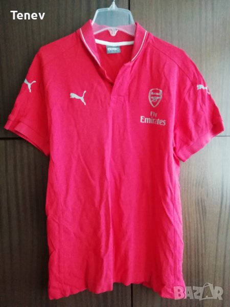 Arsenal Puma Polo оригинална поло тениска Арсенал размер L, снимка 1