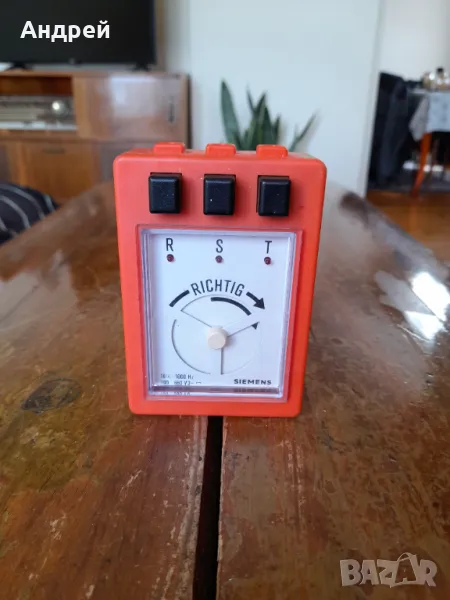 Стар трифазен ротационен тестер Siemens, снимка 1