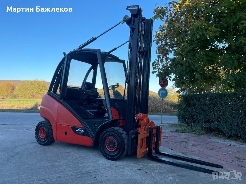 Мотокар Linde H25D, снимка 1